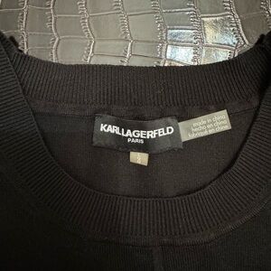 Karl Lagerfeld Classic Black Knitwear